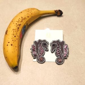Laura Janelle seahorse earrings NEW